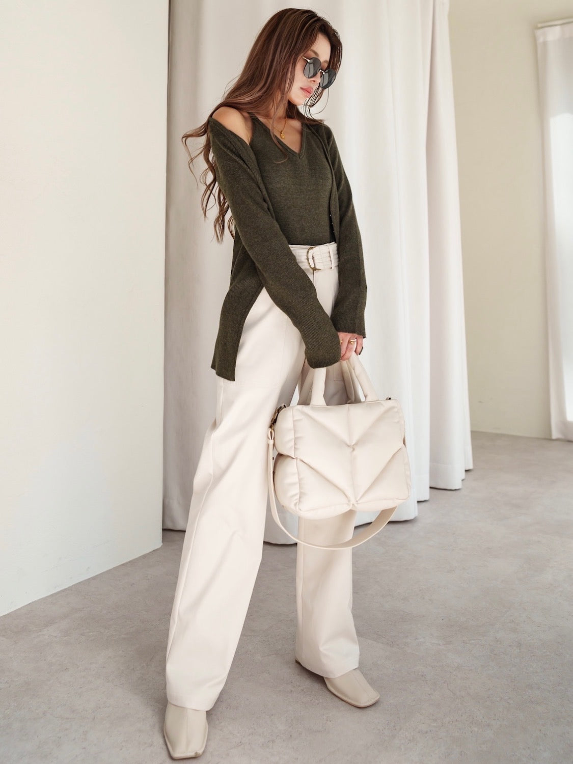 アンサンブル Knit トップス