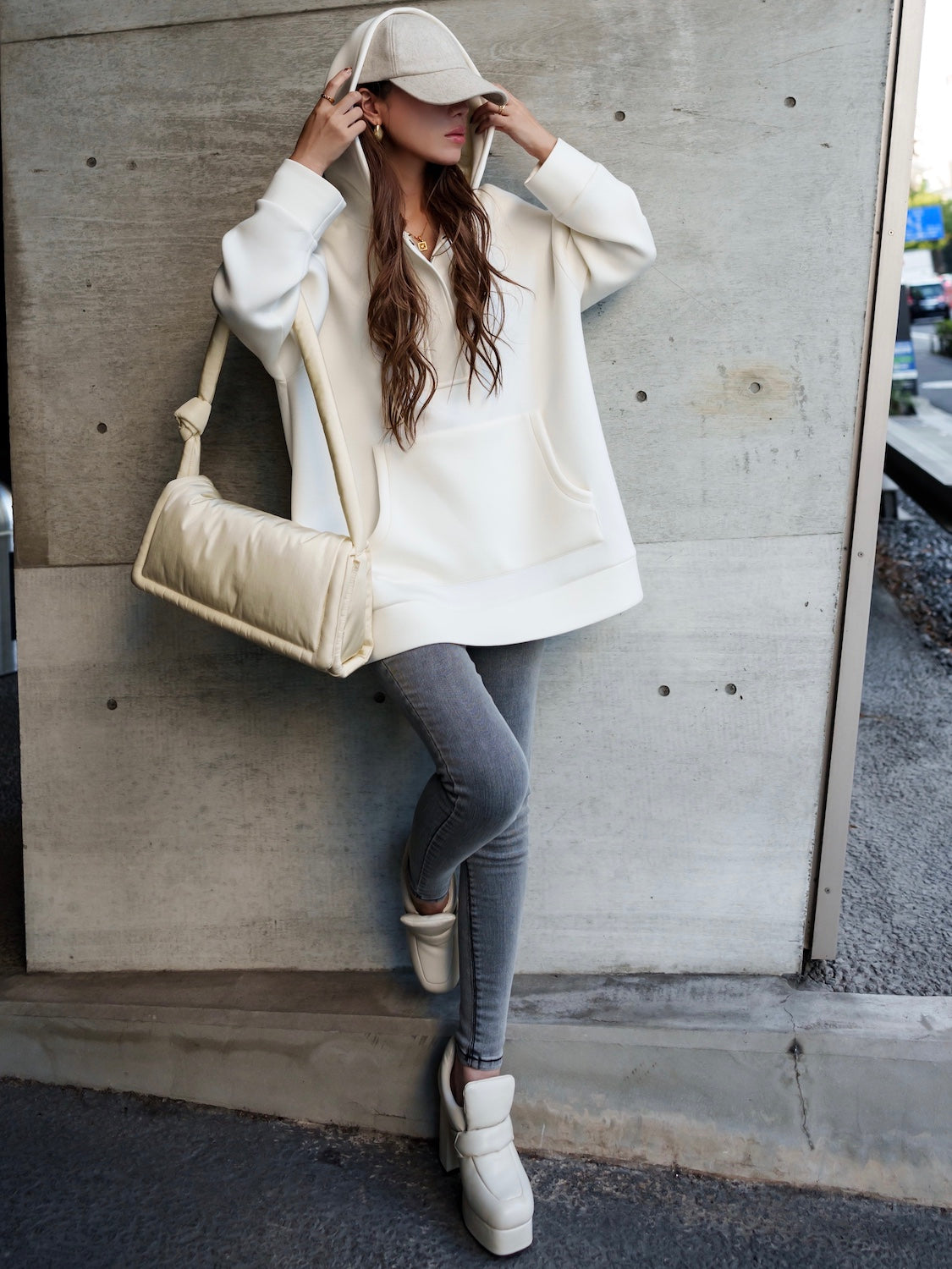 Padded High-heel Loafers