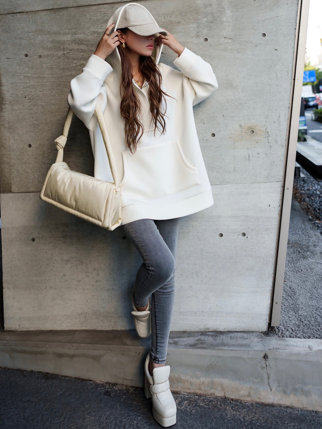 Puffer Nylon Shoulder Bag