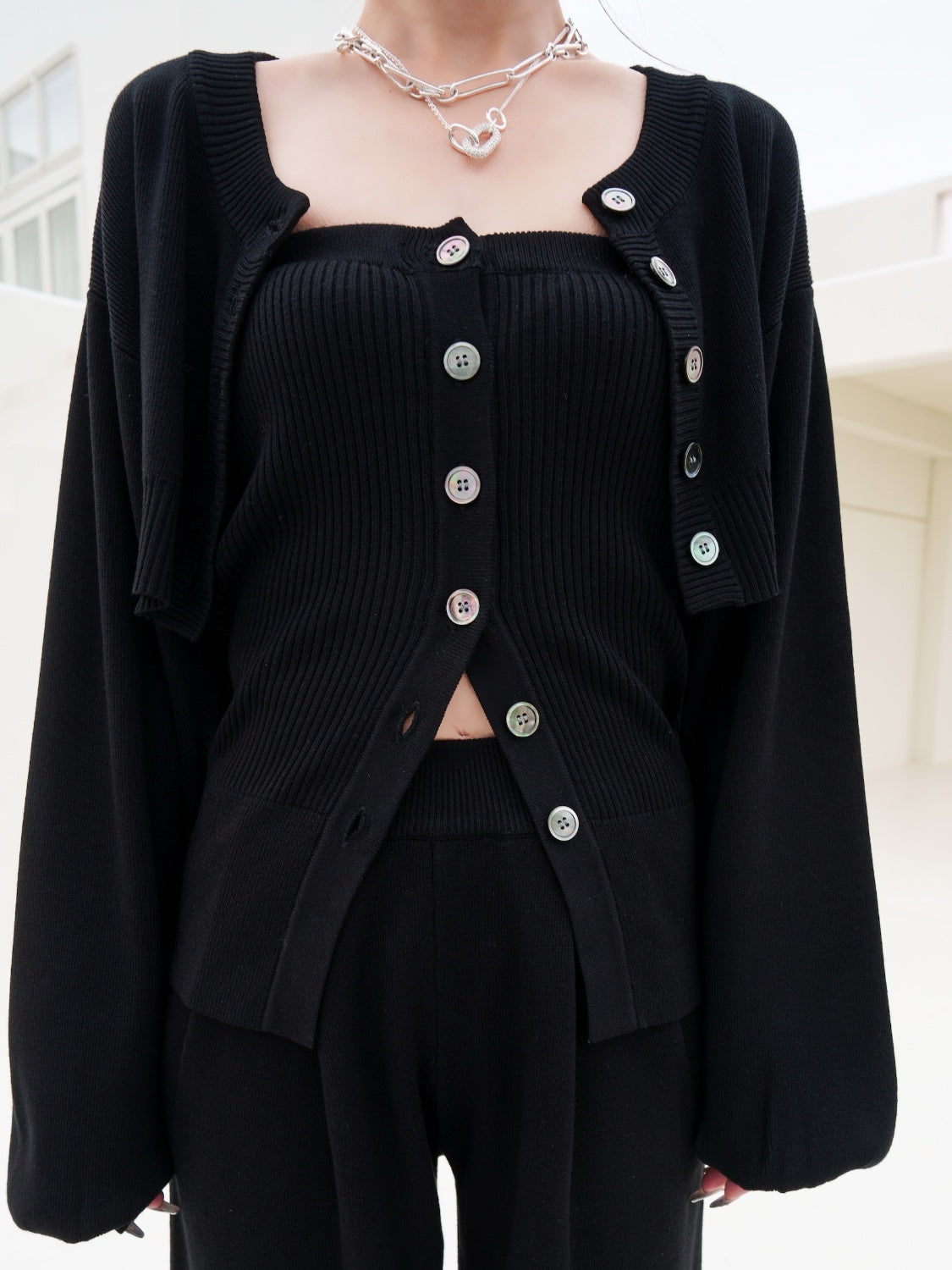 Multi-way 3ピース KNIT セットアップ