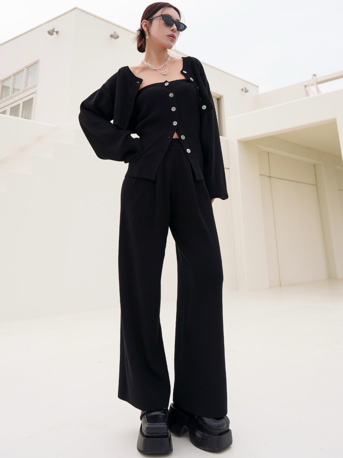 Multi-way 3ピース KNIT セットアップ