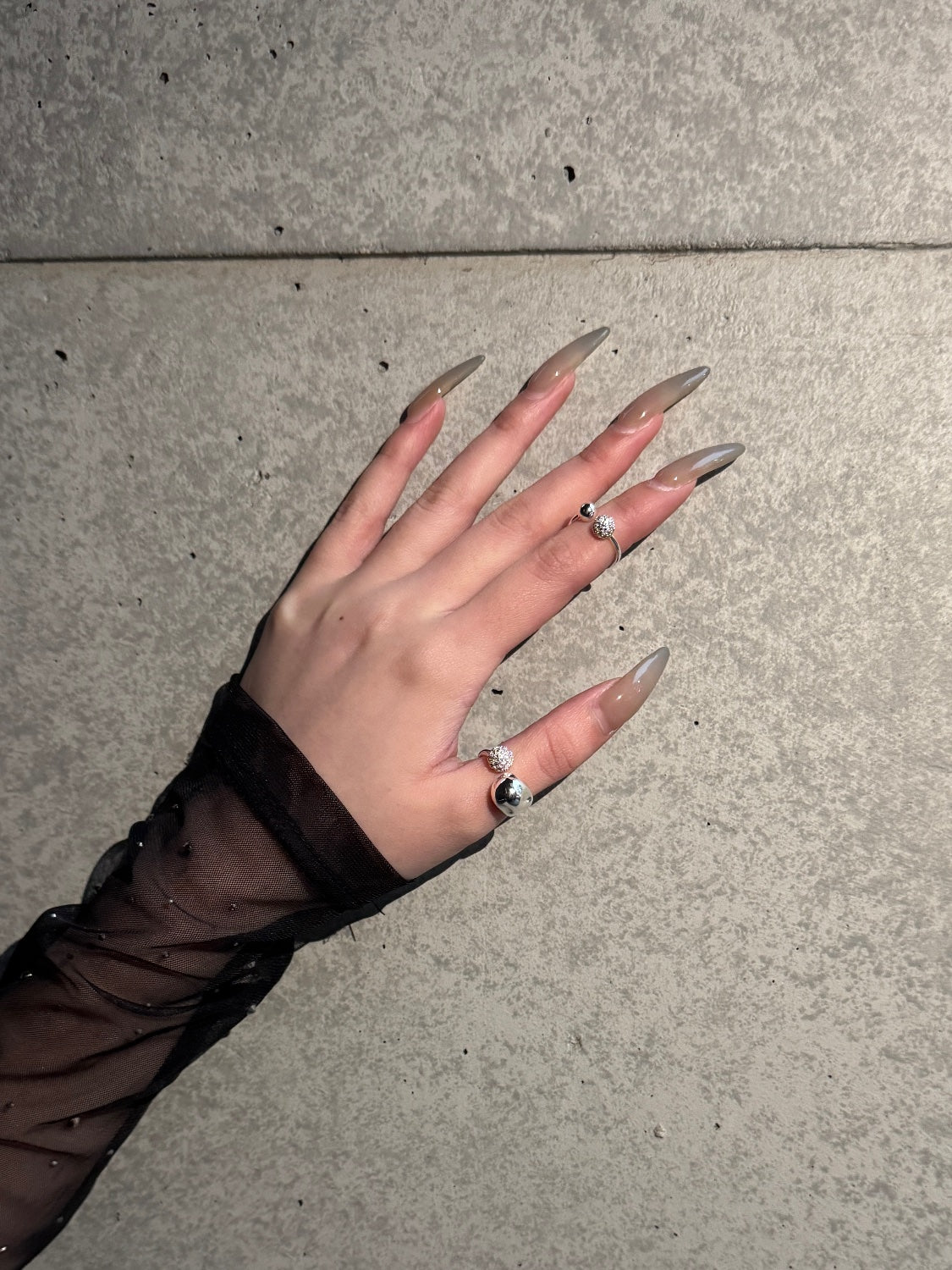 NUANCE ボール パヴェストーン Ring