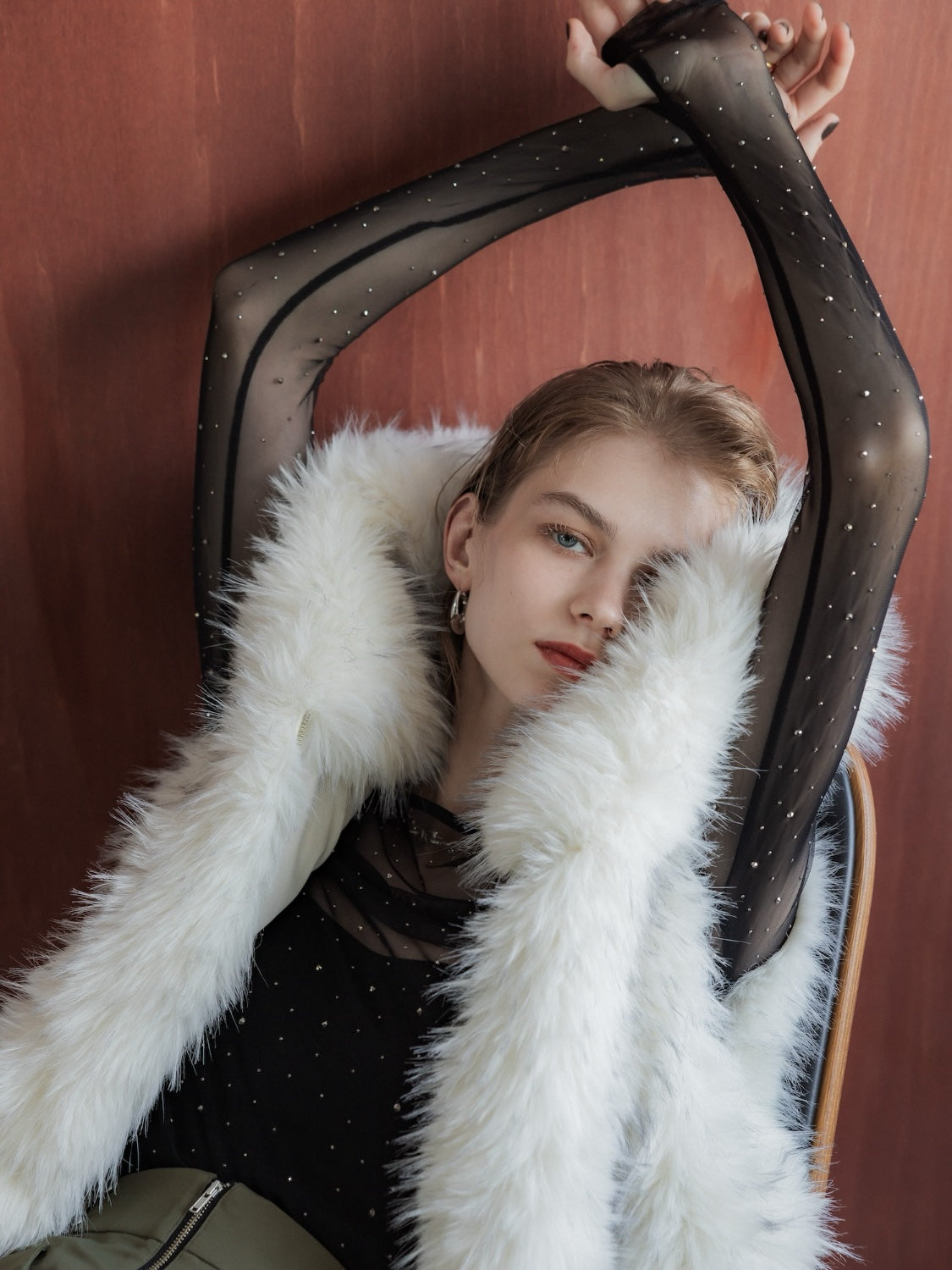 COLOR:ホワイトMIX