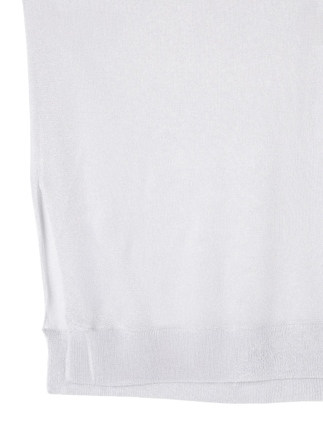 ラメ シアー KNIT スキッパー