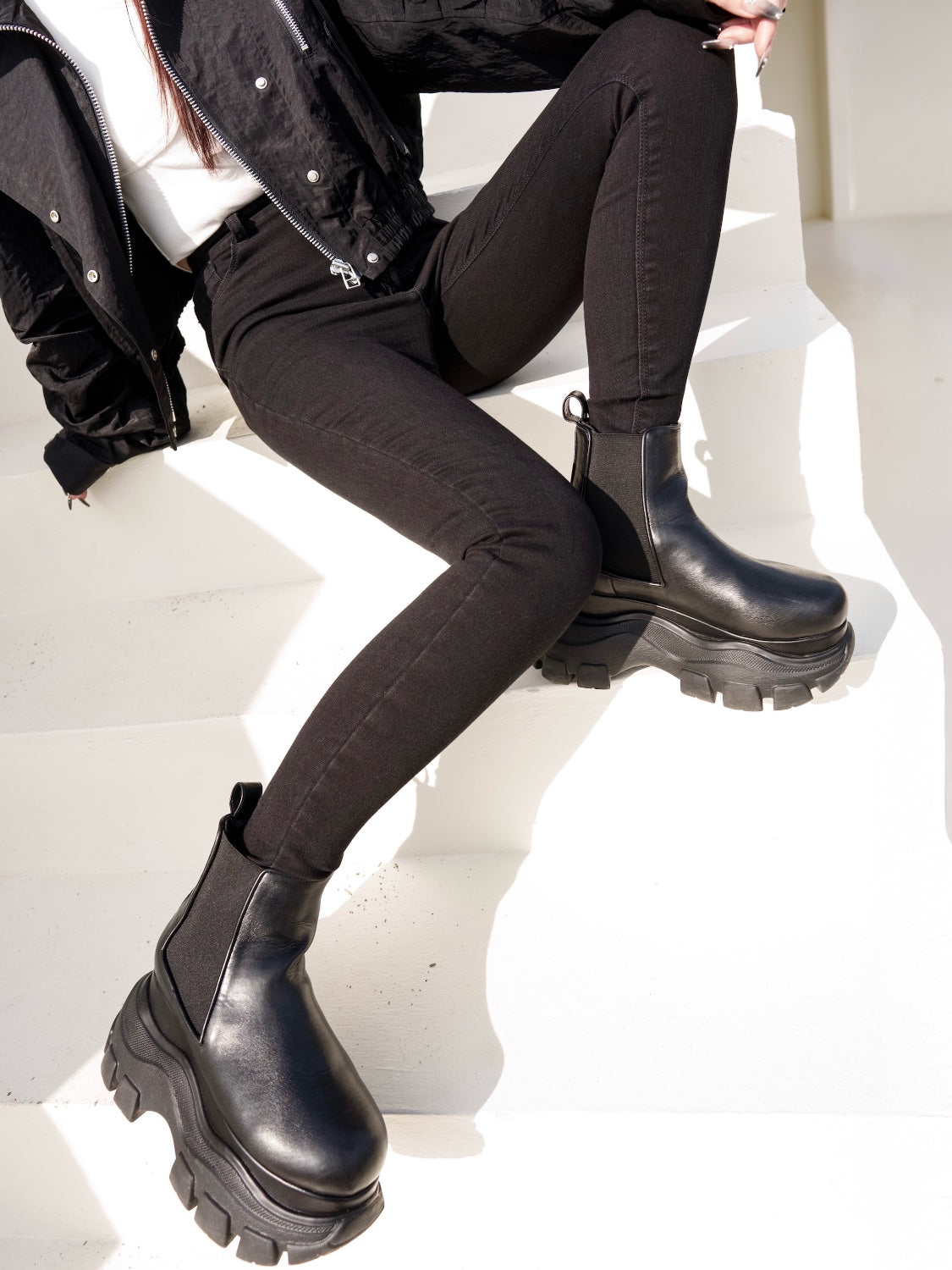 Double ソール サイドゴアBoots