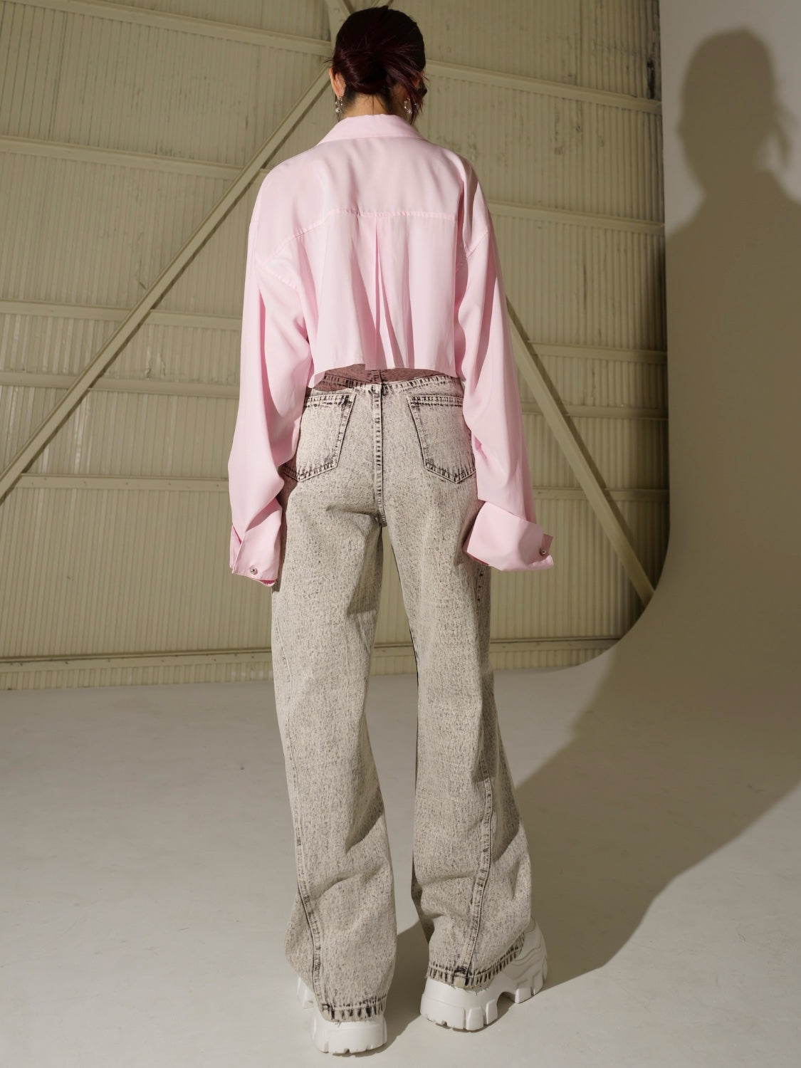 ダイアゴナル シーム ワイド DENIM