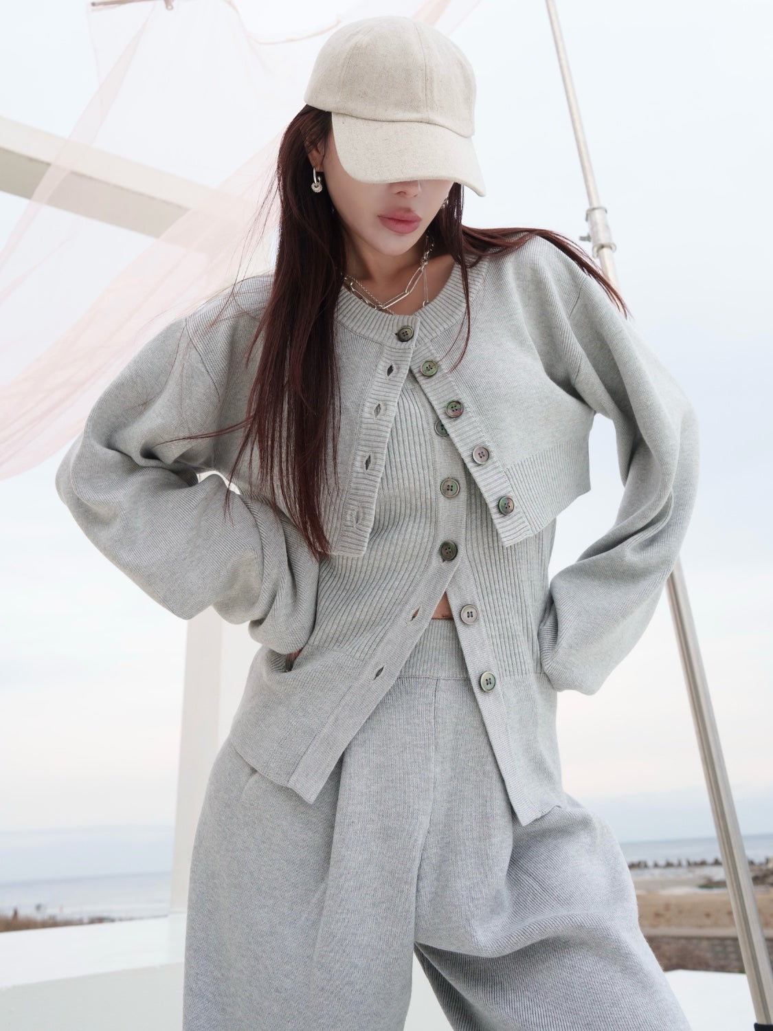 Multi-way 3ピース KNIT セットアップ