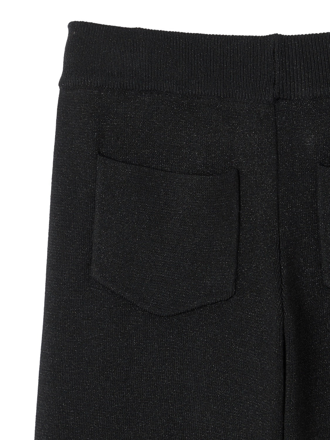 アシンメトリー スリット ラメKNIT セットアップ