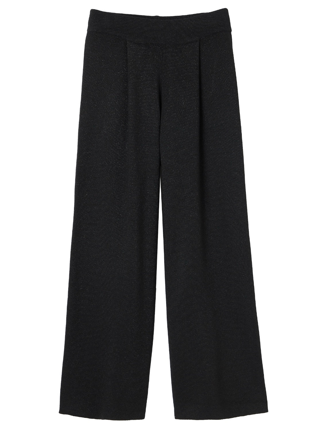 アシンメトリー スリット ラメKNIT セットアップ