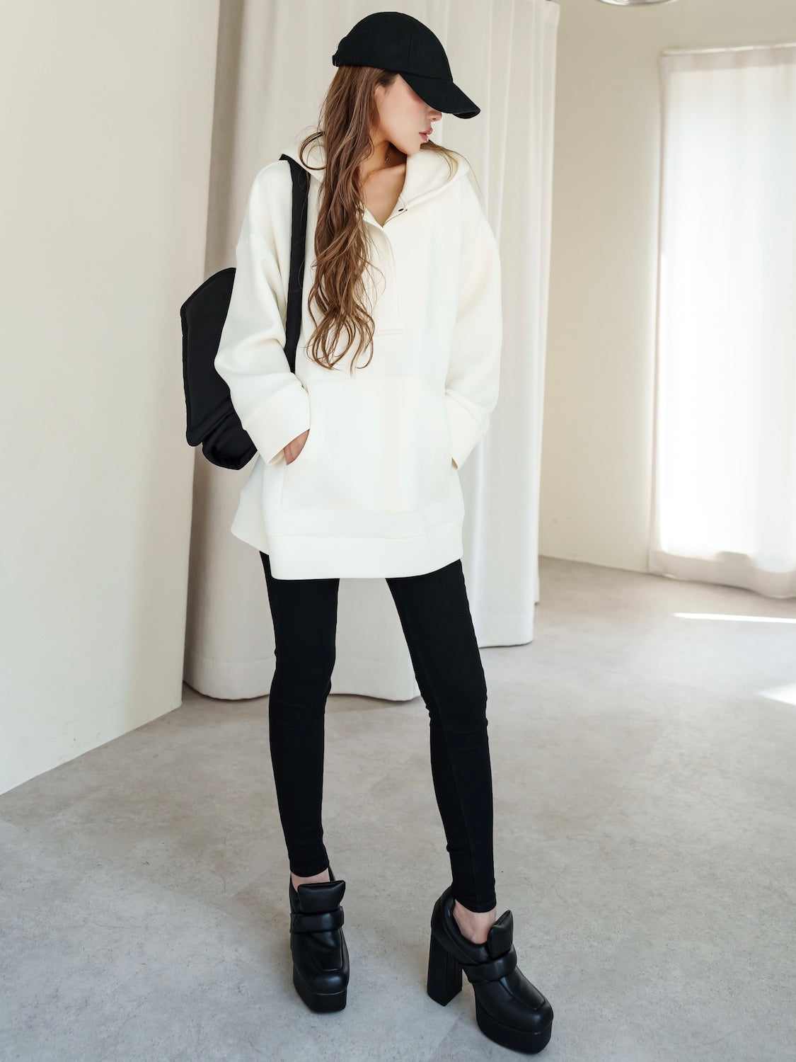 Padded High-heel Loafers