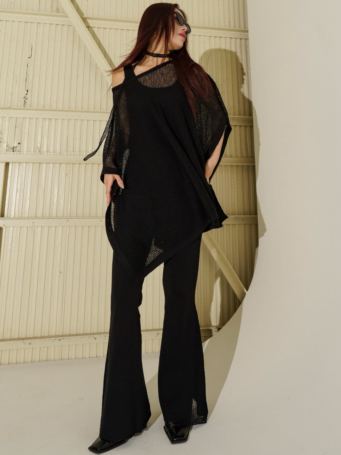 COLOR:ブラック<br>MODEL:159cm