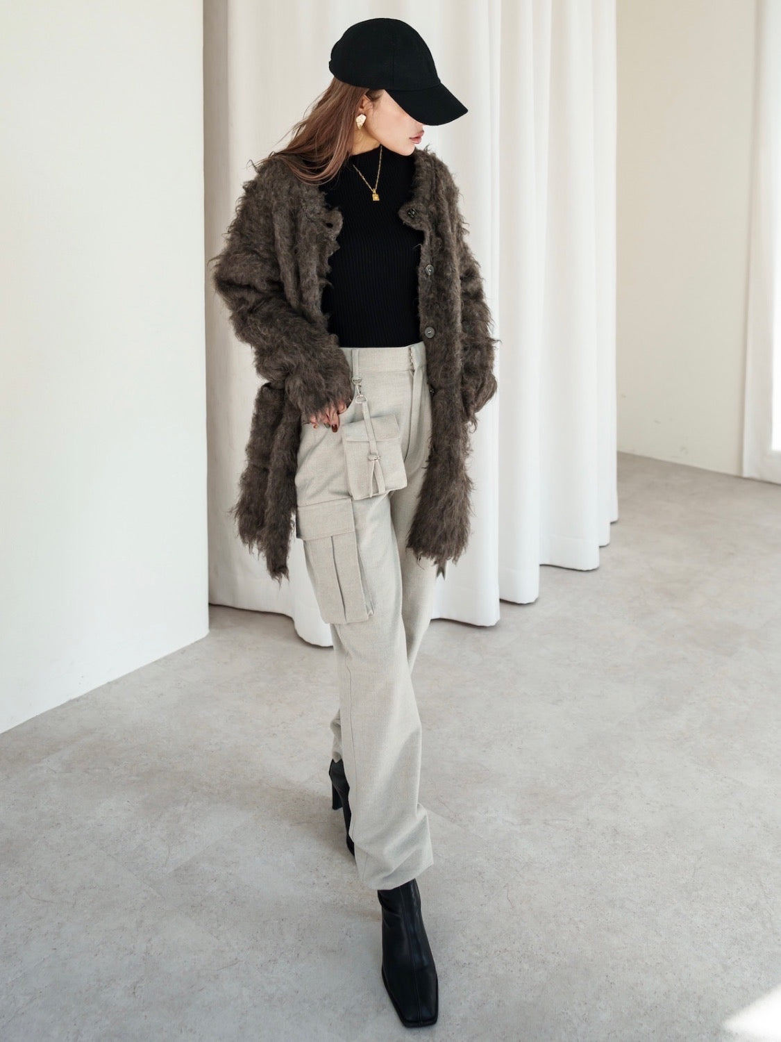 Wool Cargo Pants