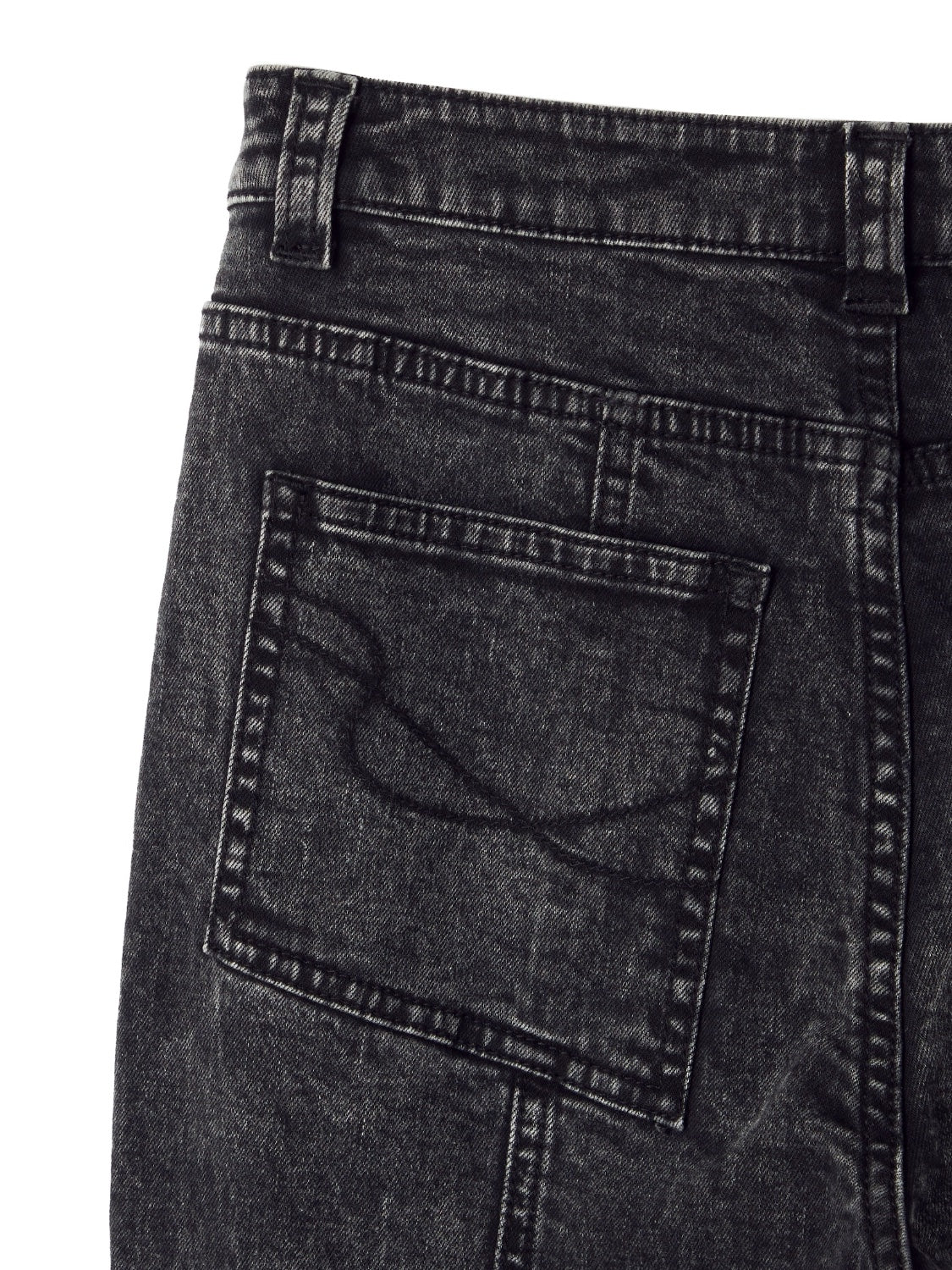 ヘムタック ストレッチ フレア DENIM