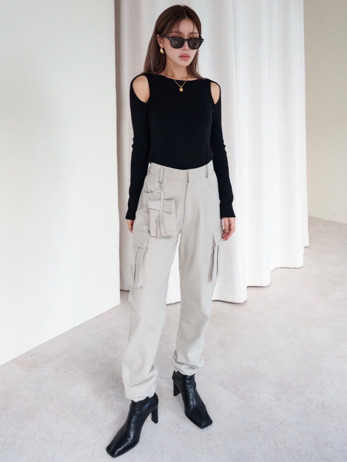 Wool Cargo Pants
