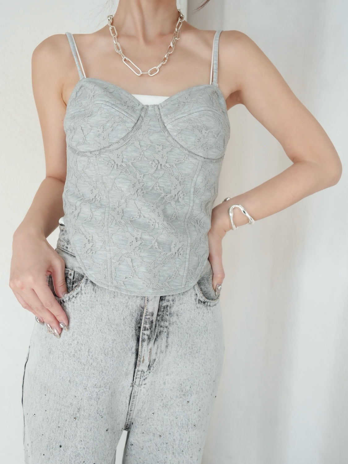 Lace Layer Bolero & Bustier