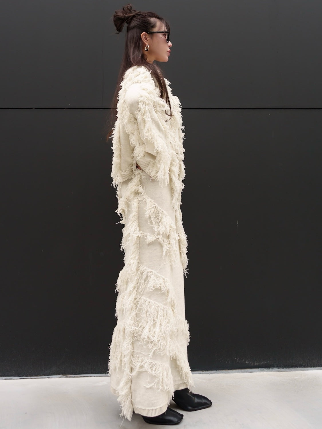 Wave Fringe Knit Setup