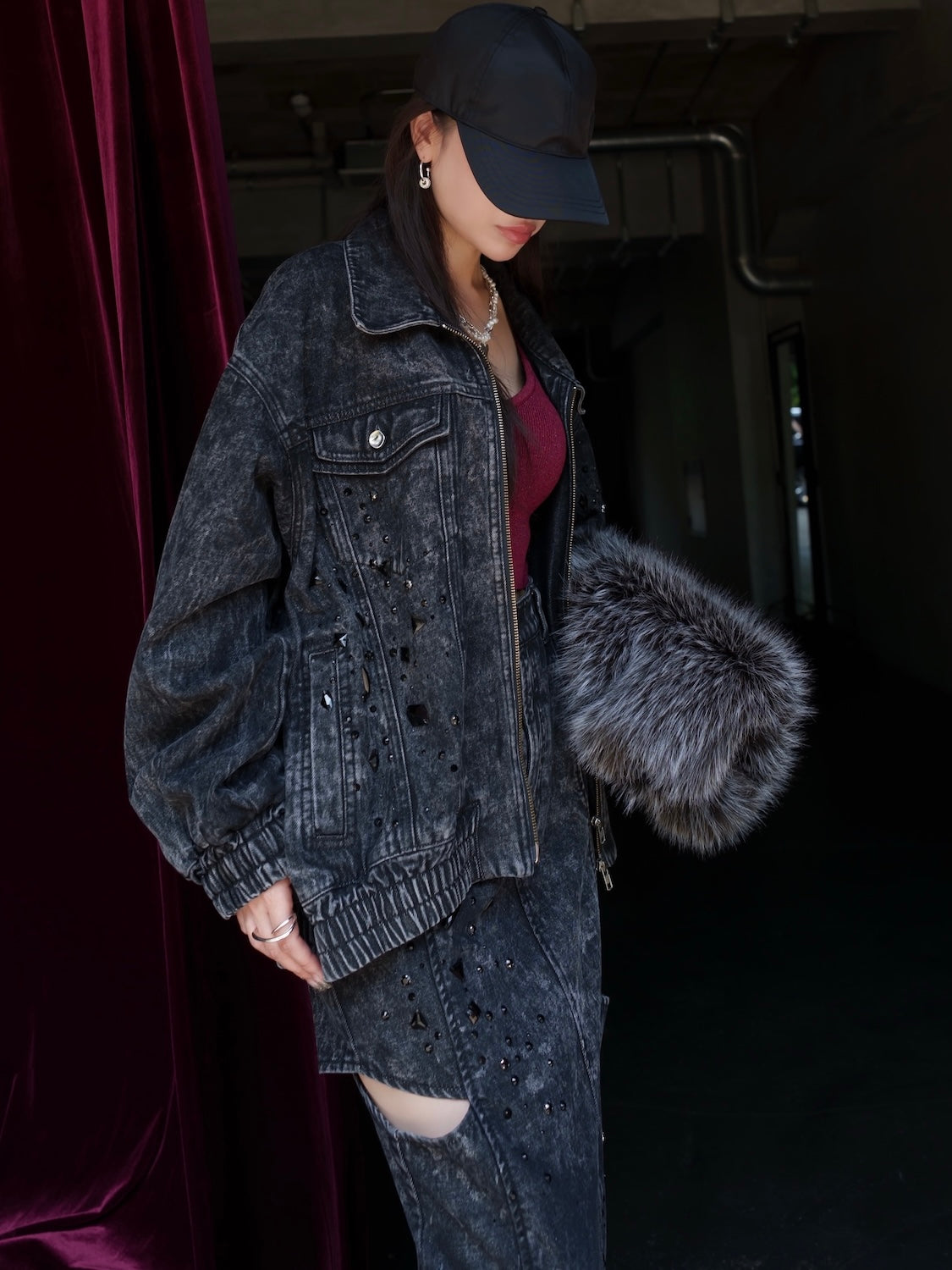 グラデストーン DENIM ブルゾン