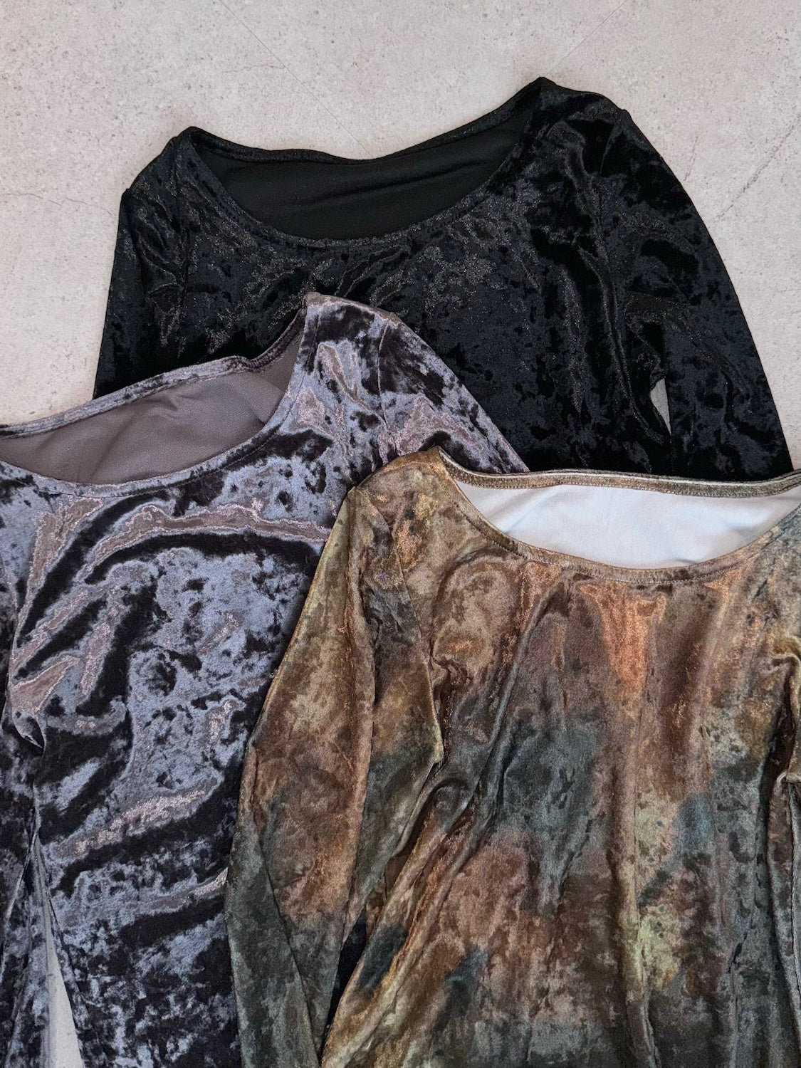 Crash velour ロングスリーブ