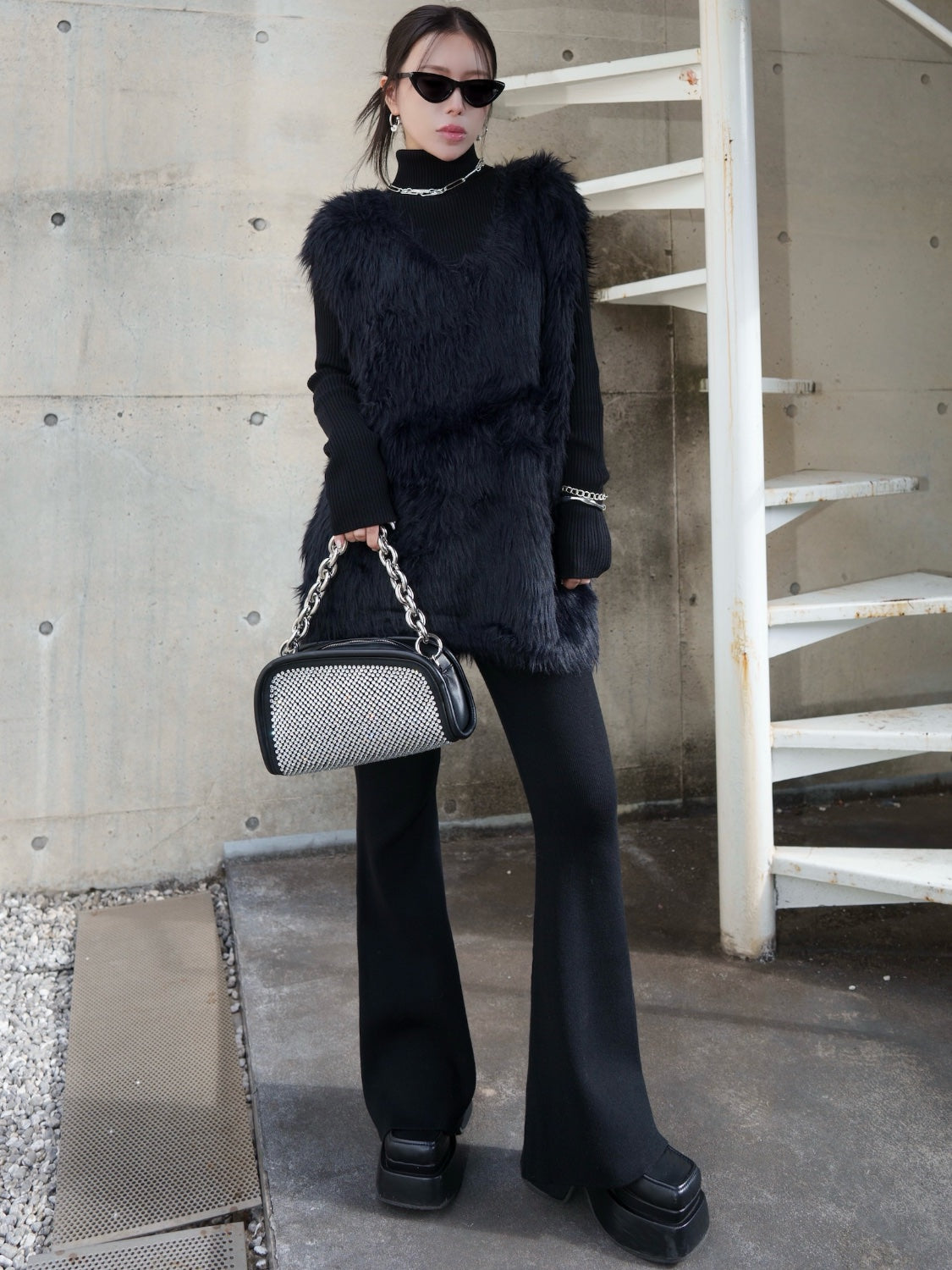 3ピース KNIT セットアップ