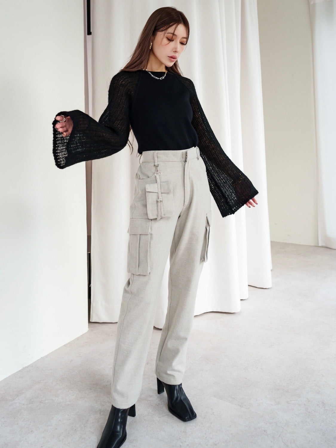 MODEL:159cm