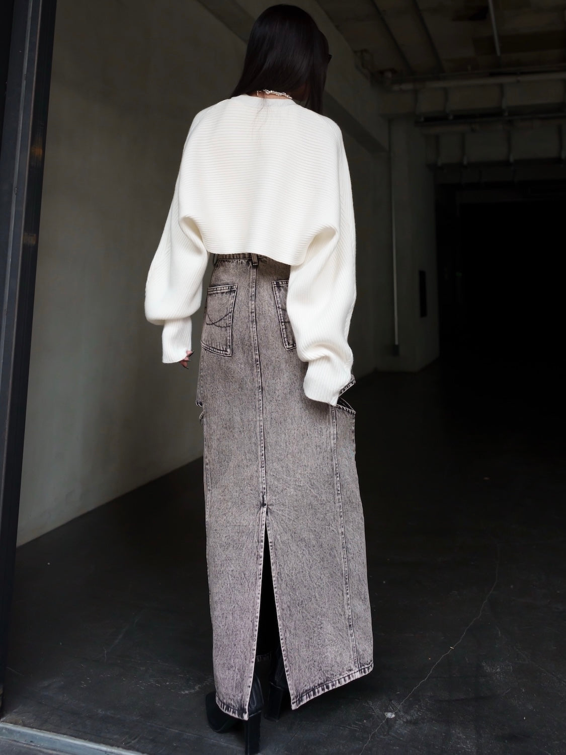 Bolero ドッキング ニット トップス