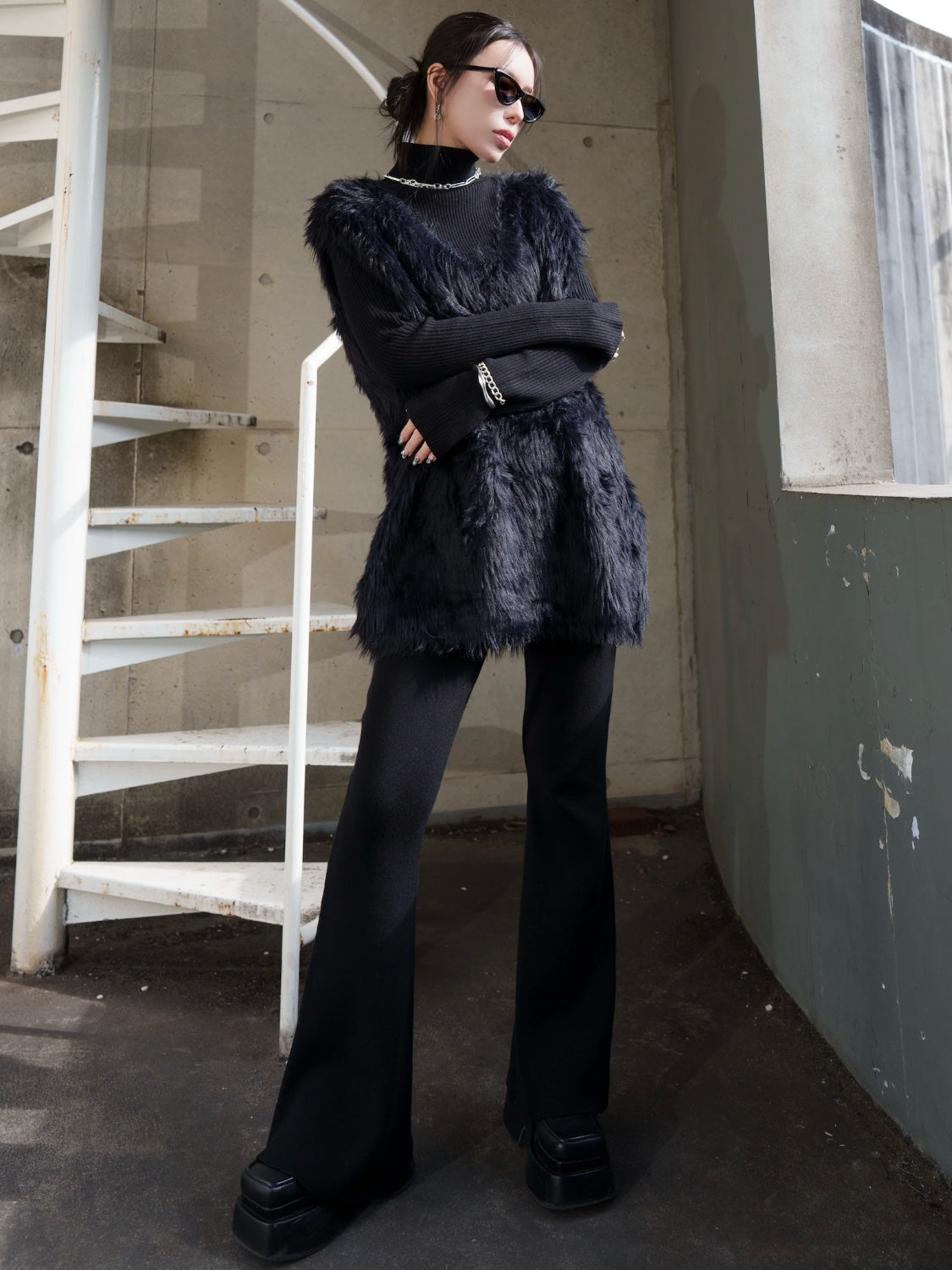 3ピース KNIT セットアップ