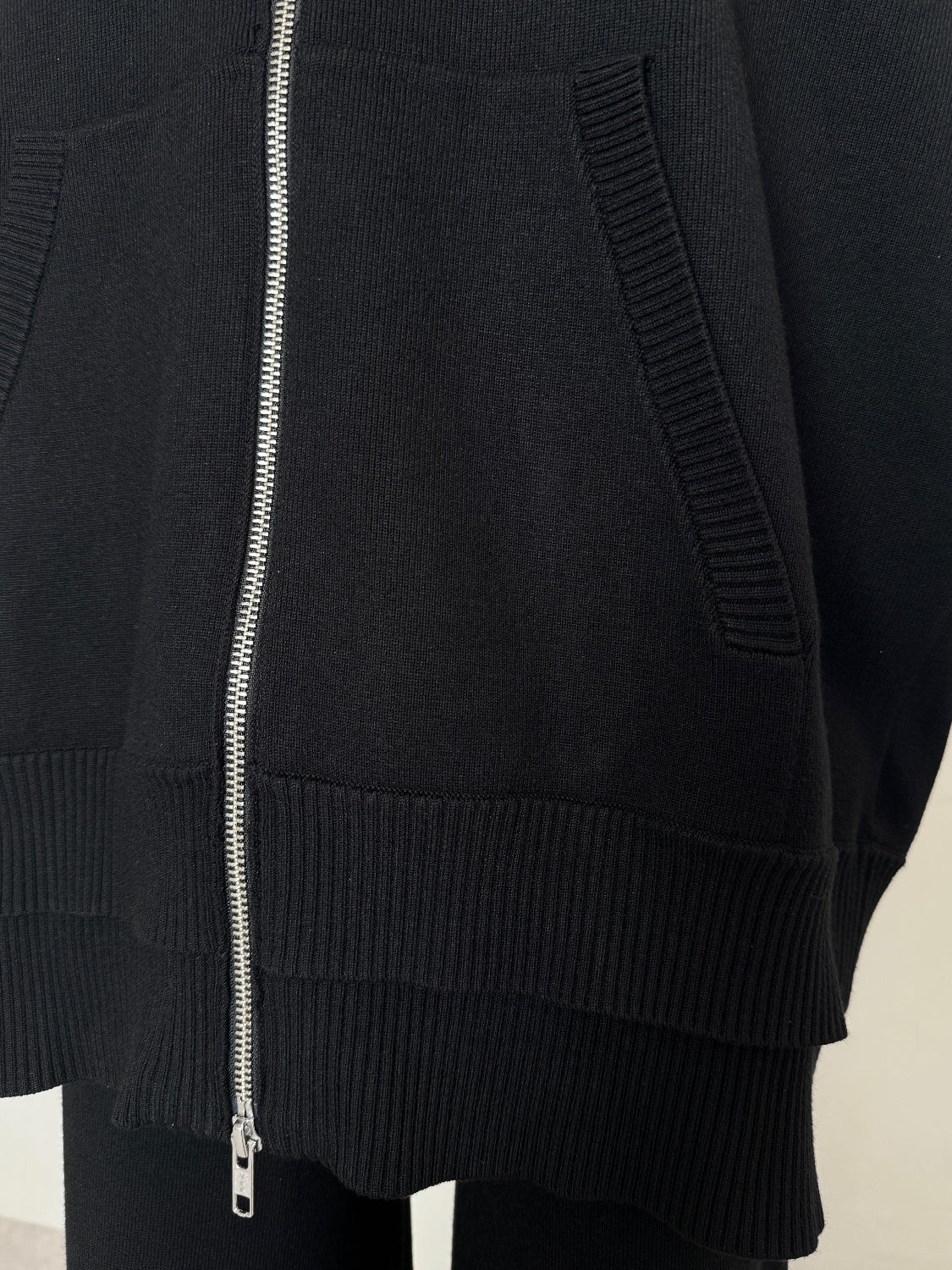 レイヤーライク フーディー KNIT セットアップ