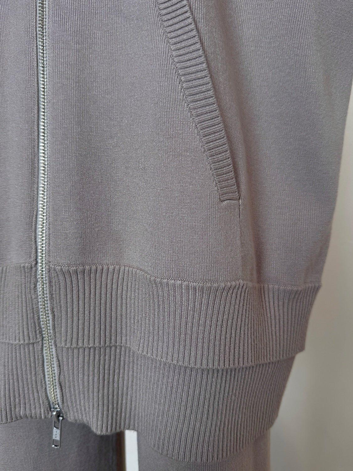 レイヤーライク フーディー KNIT セットアップ