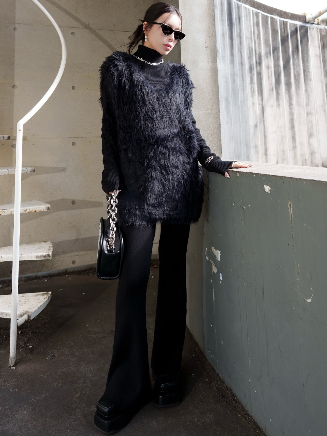 3ピース KNIT セットアップ