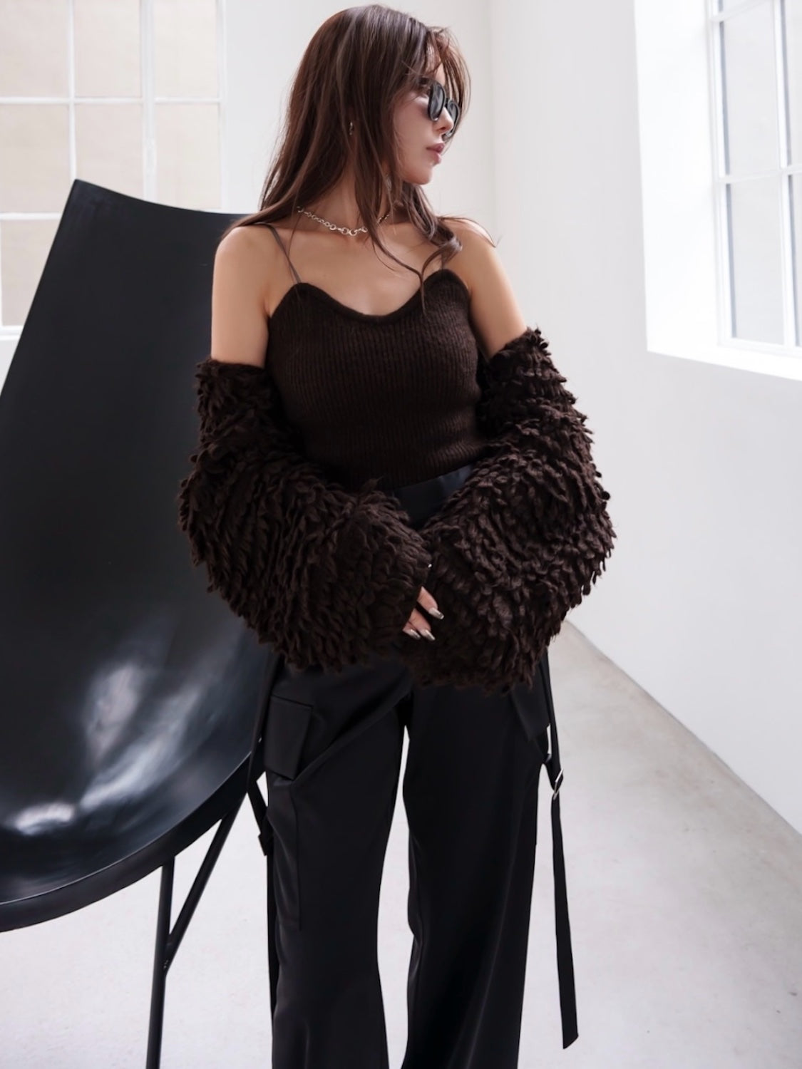 Loop Knit Bolero & Camisole Set