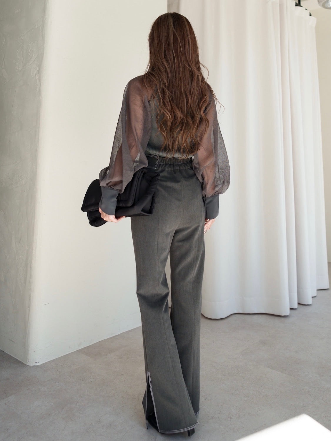 パファー Nylon ショルダーバッグ