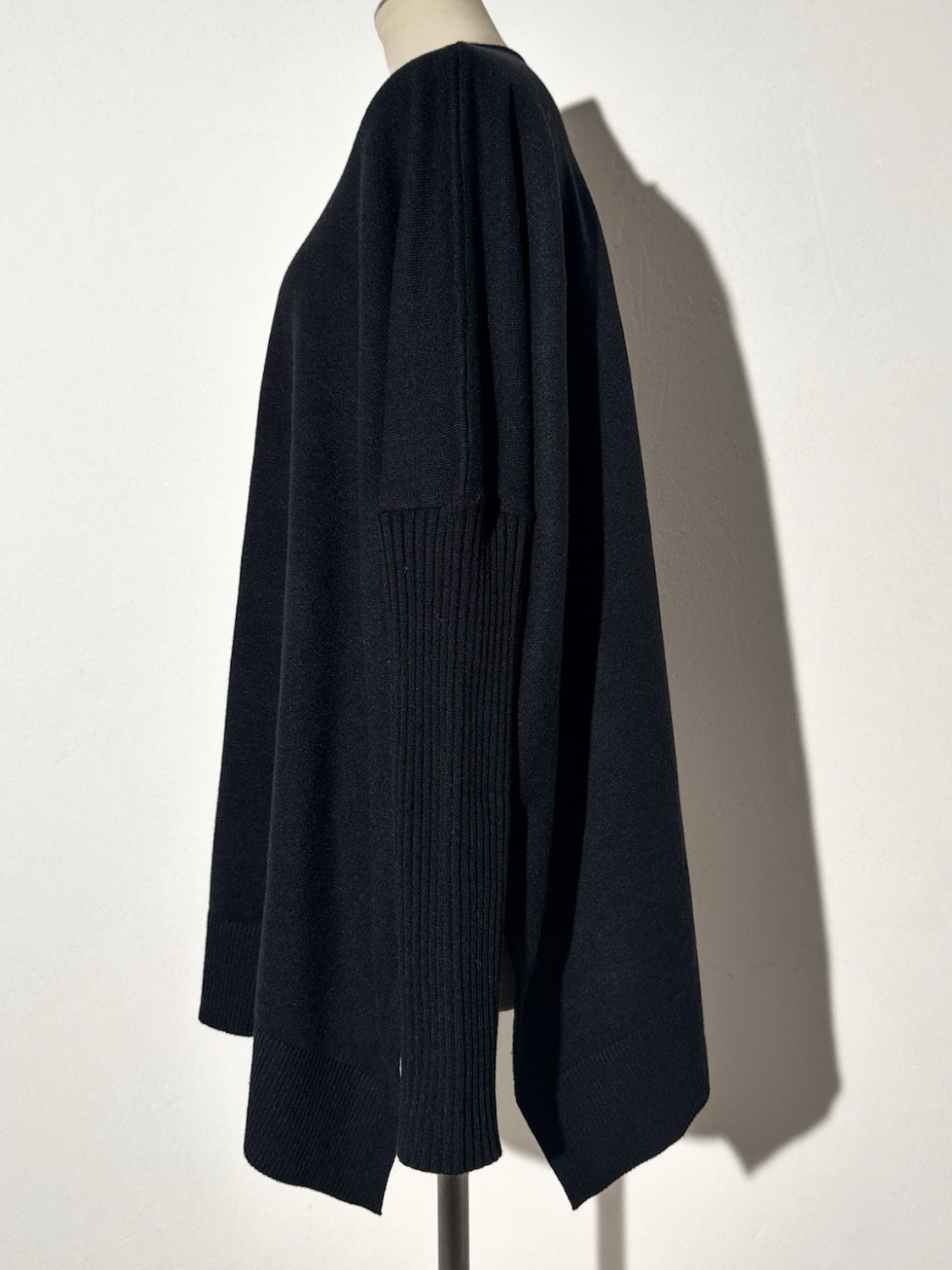 3ピース フーディー ポンチョ KNIT セットアップ