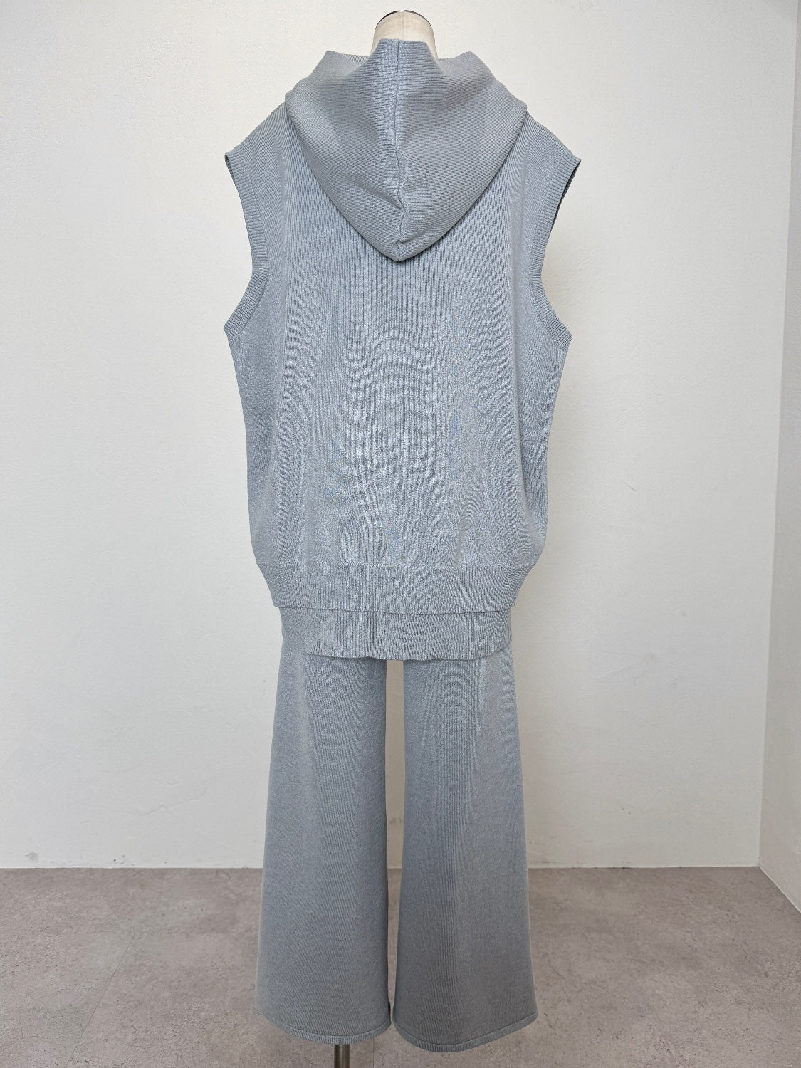 レイヤーライク フーディー KNIT セットアップ