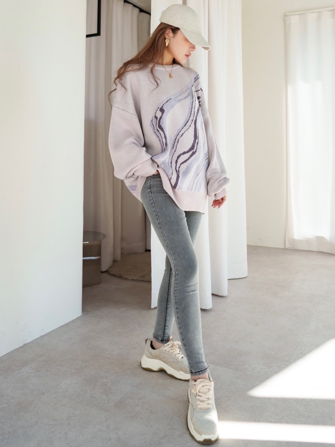 MODEL:159cm<br>着用サイズ:0<br>COLOR:ピンク