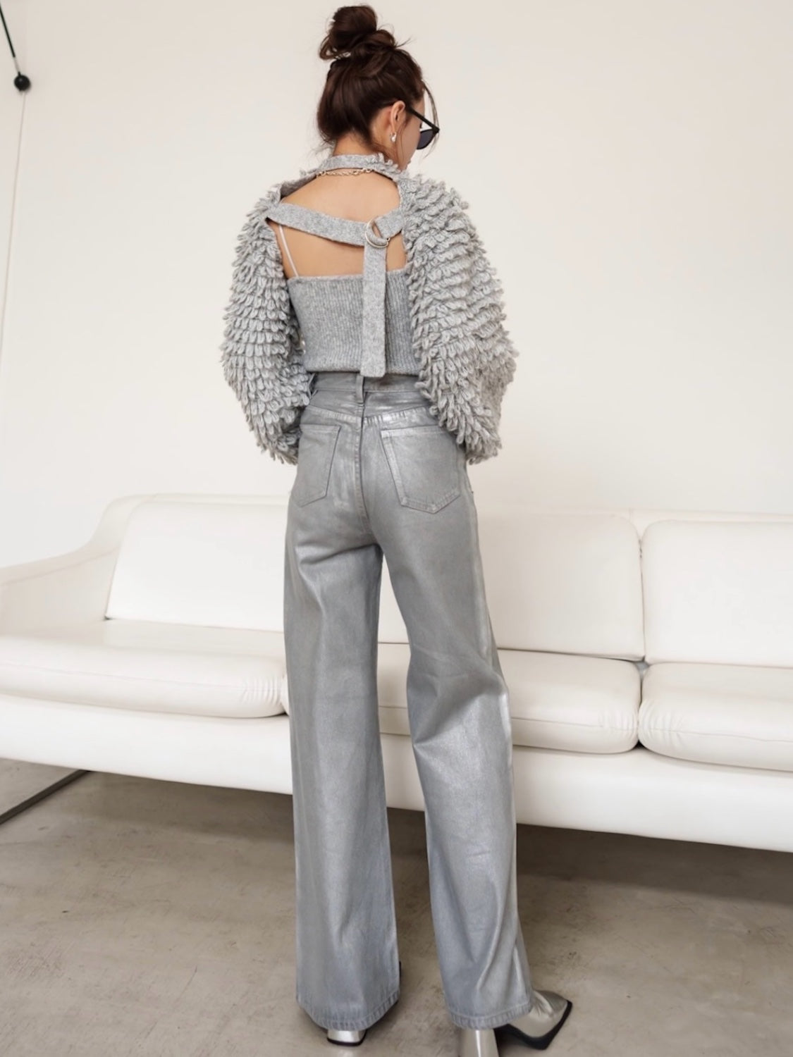 Loop Knit Bolero & Camisole Set