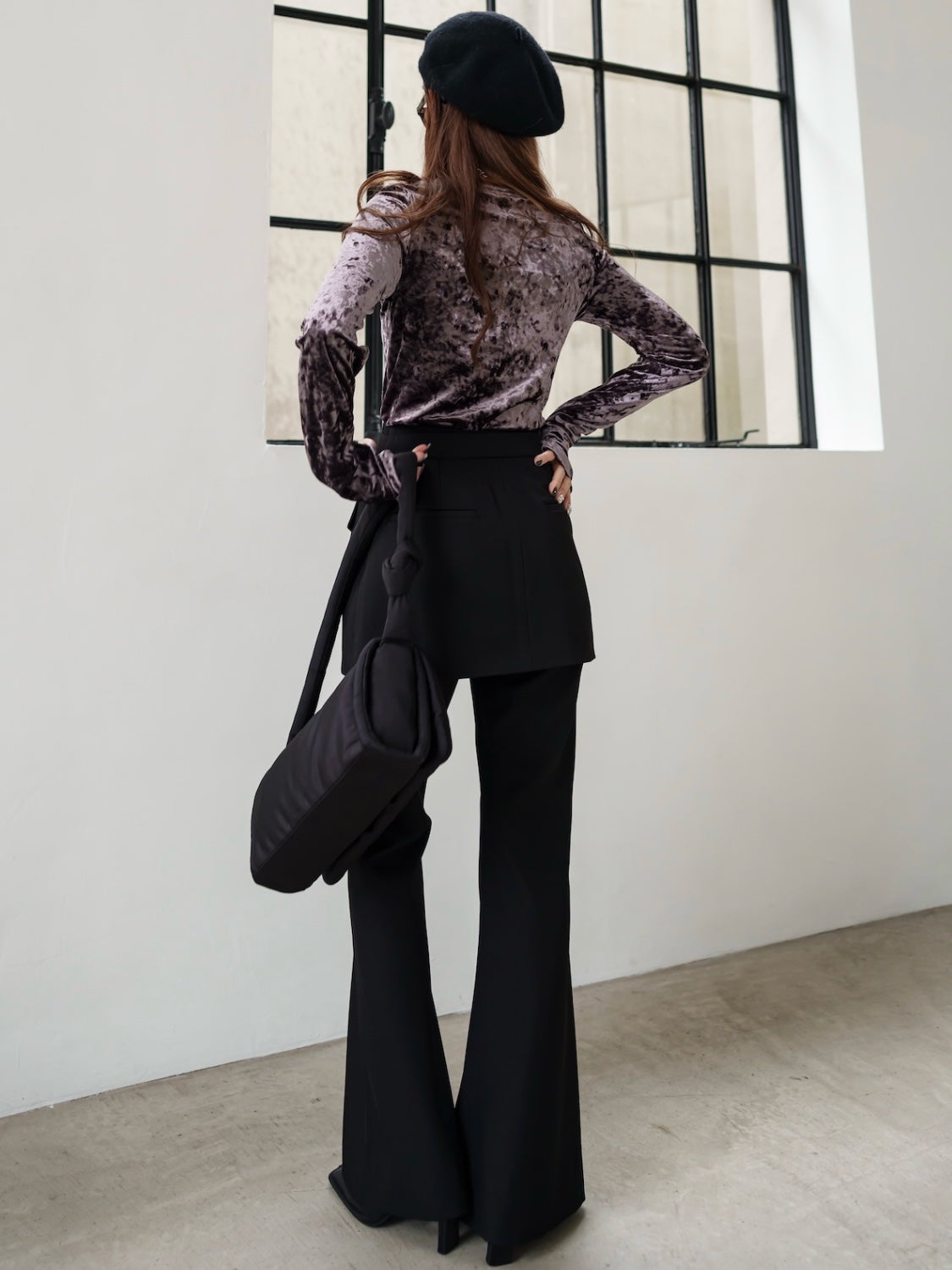 Crash velour ロングスリーブ