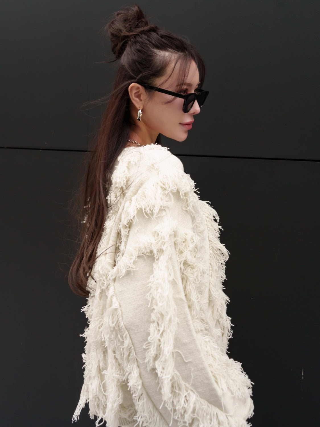 Wave Fringe Knit Setup