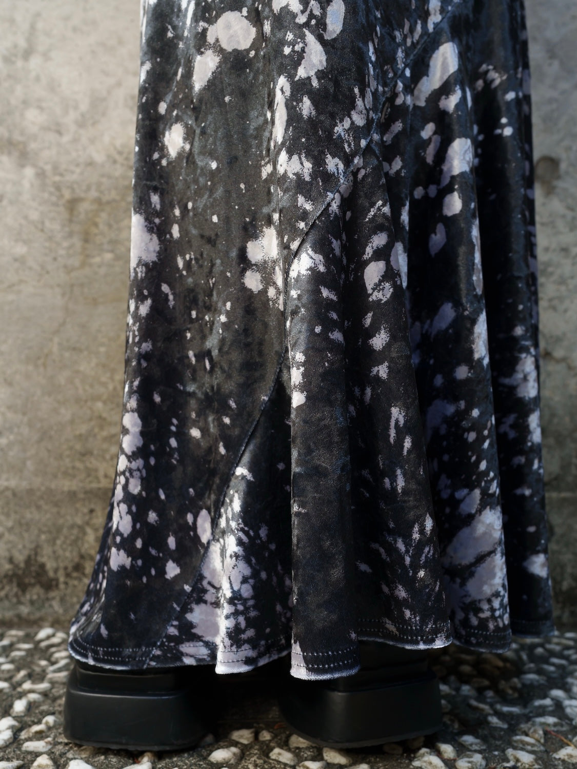 レオパード CRASH VELOUR マーメイドスカート