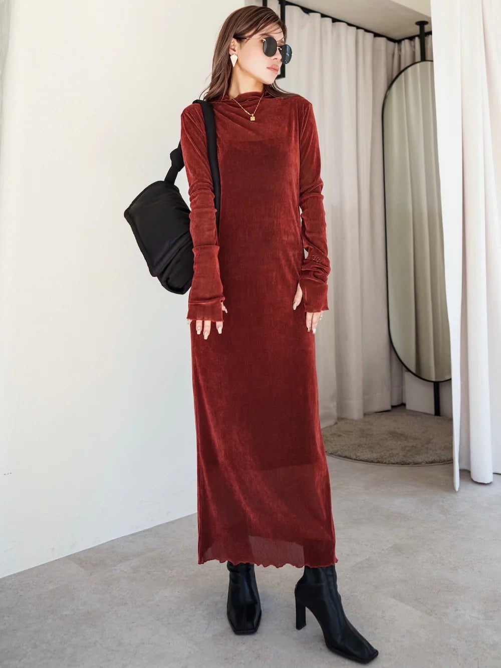 パファー Nylon ショルダーバッグ