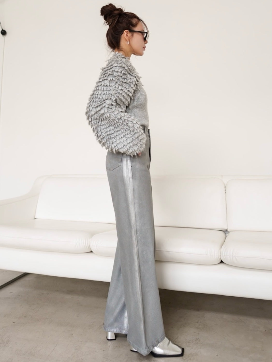 Loop Knit Bolero & Camisole Set