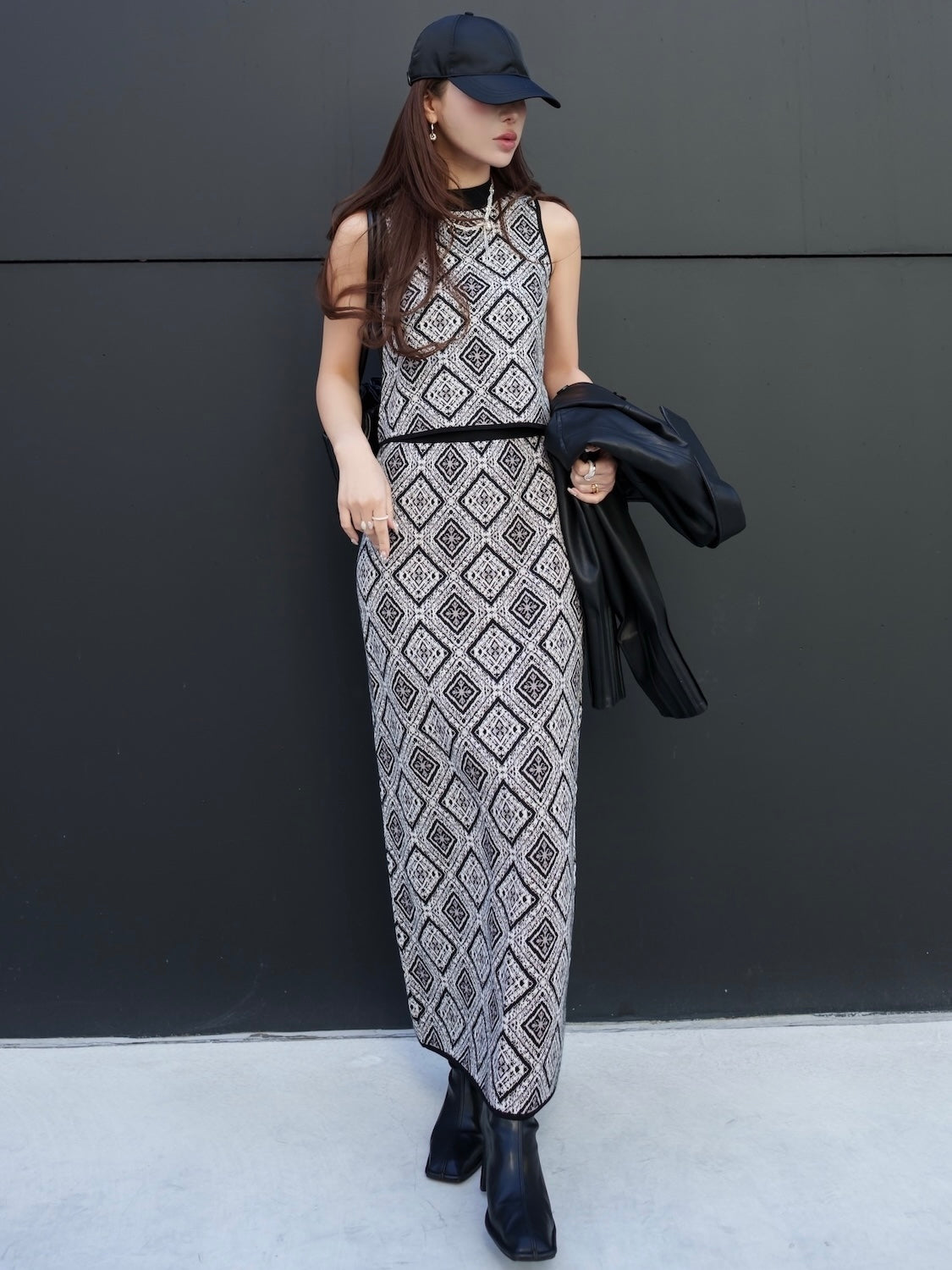 タイルジャガード KNIT セットアップ