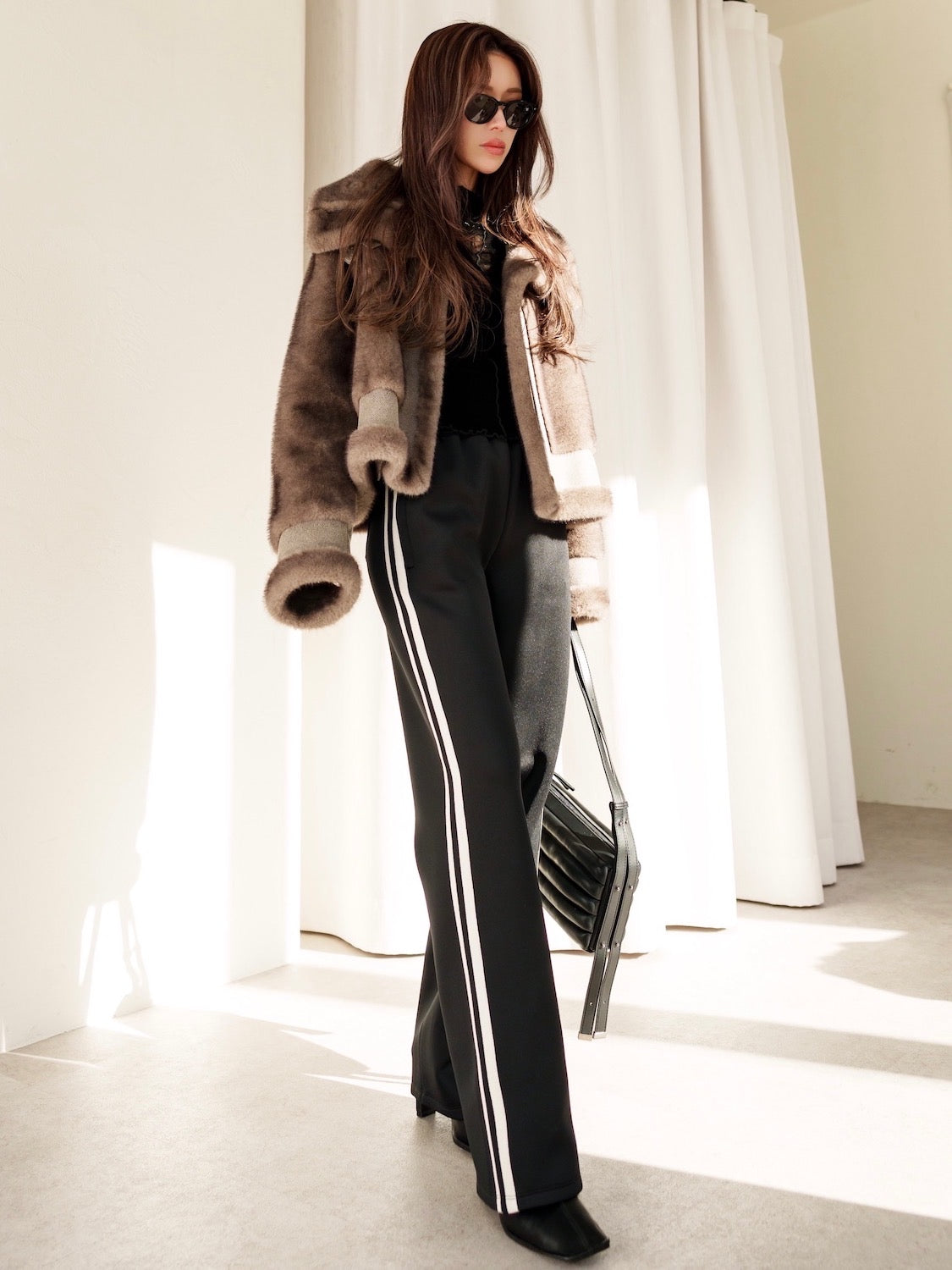 MODEL:159cm<br>COLOR:ホワイト