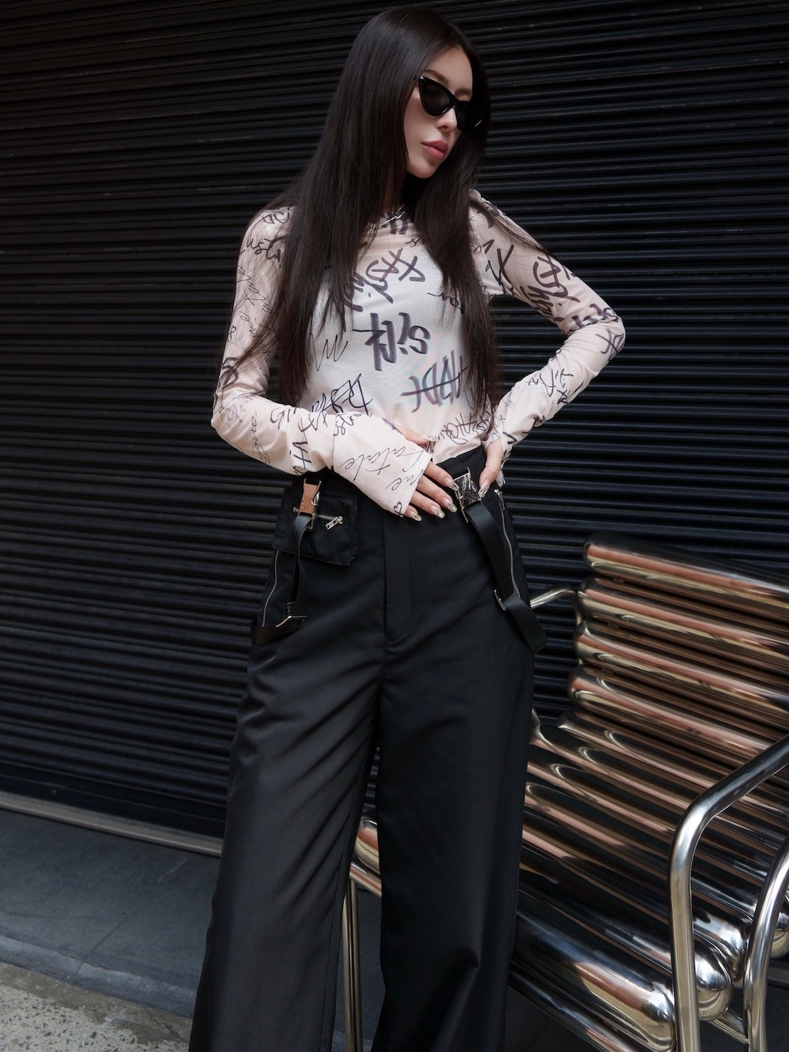 アートデザイン Sheer トップス