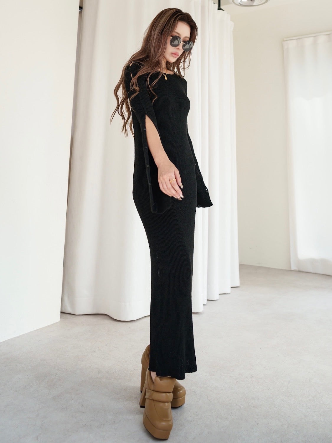 Padded High-heel Loafers
