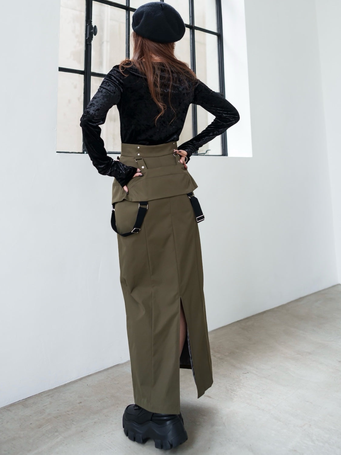 Crash velour ロングスリーブ