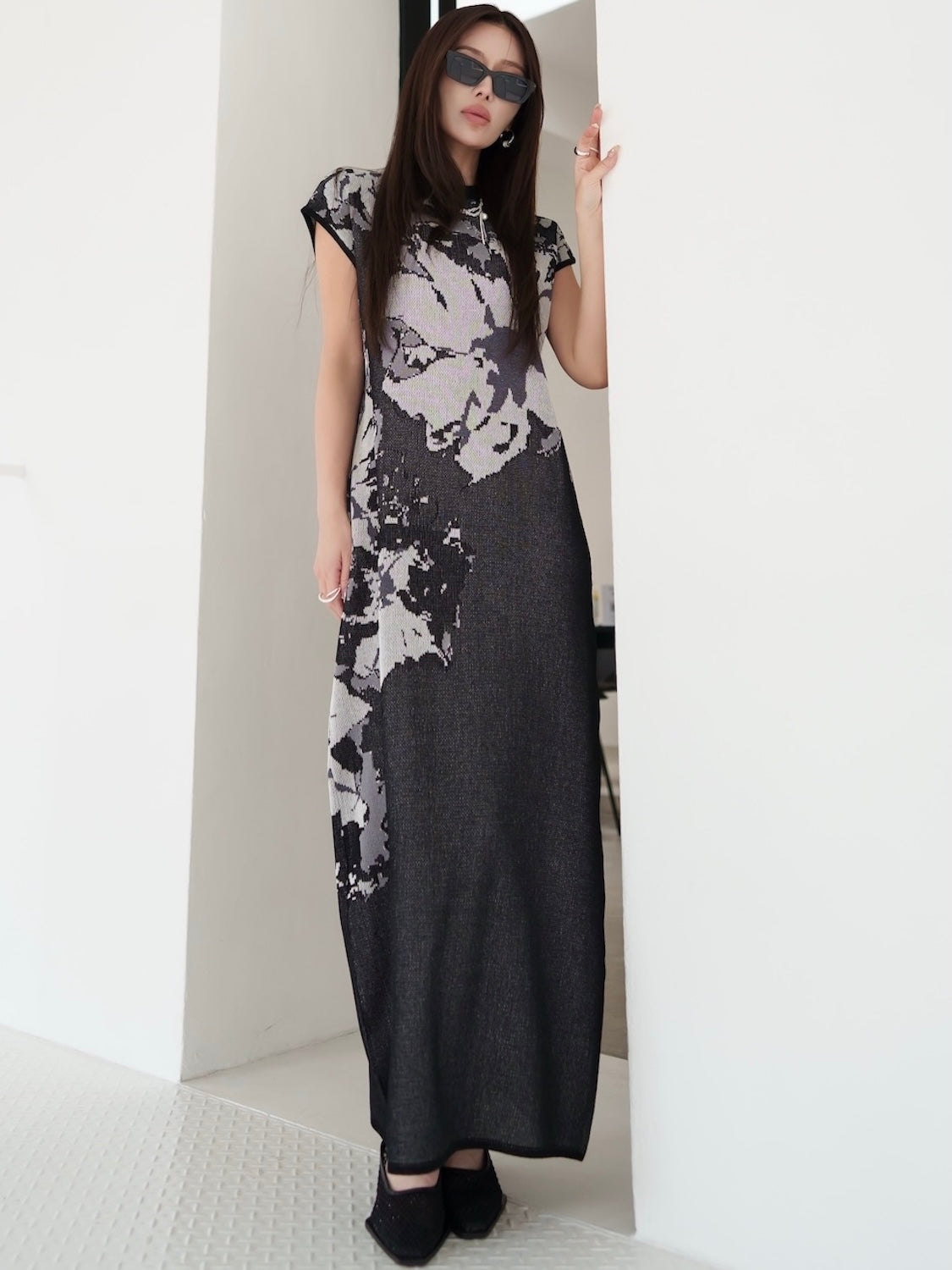 MODEL:159cm<br>COLOR:ブラック