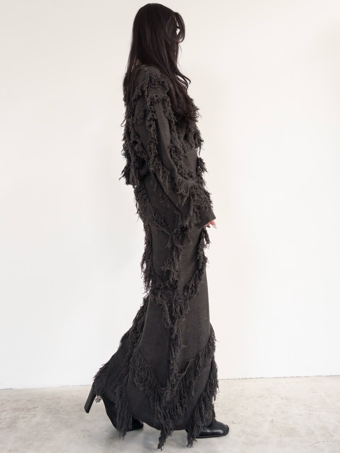 Wave Fringe Knit Setup