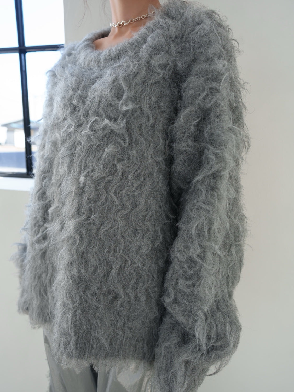 Fluffawa ウール ニット プルオーバー