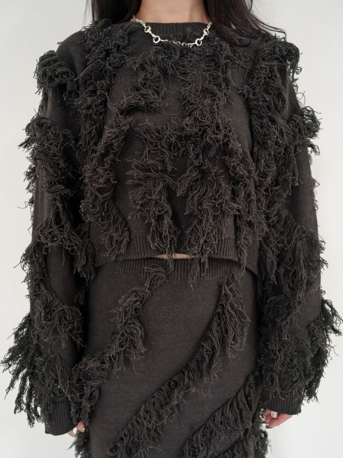 Wave Fringe Knit Setup