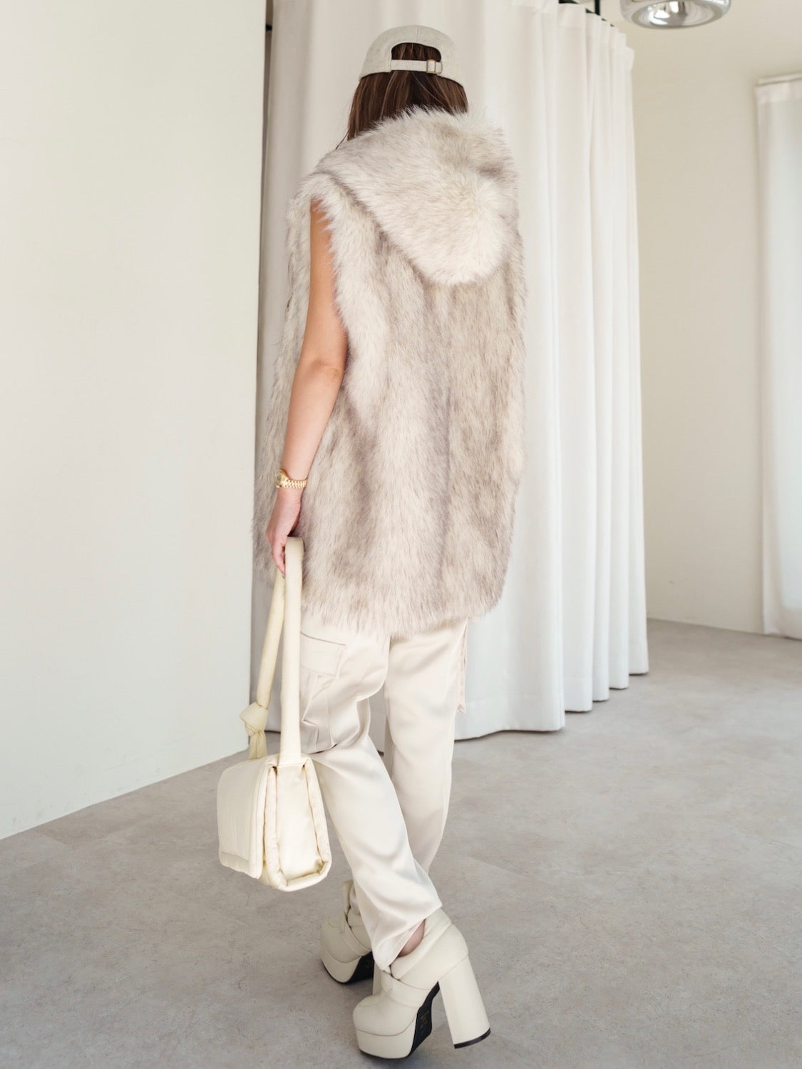 Puffer Nylon Shoulder Bag